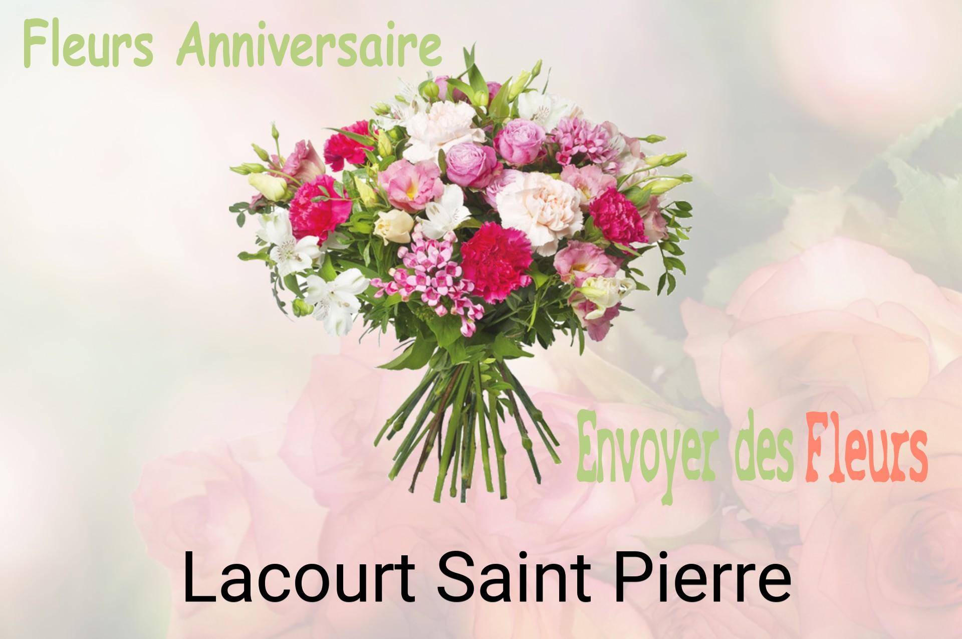 Bouquet de fleurs d’anniversaire livré à Lacourt-Saint-Pierre