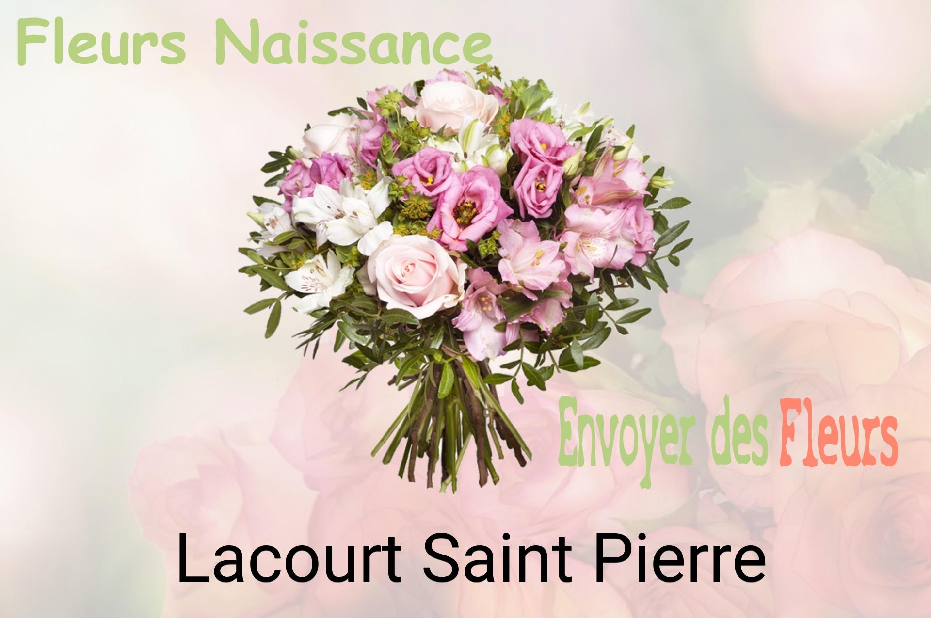 Bouquet de fleurs de naissance livré à Lacourt-Saint-Pierre